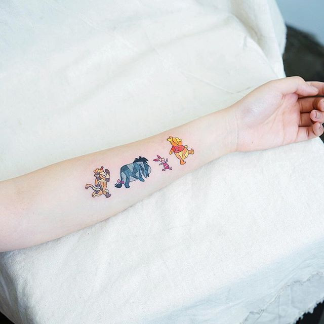 Tatuaże inspirowane książkami z dzieciństwa