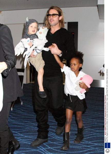 Tak wyglądają dzieci Angeliny Jolie i Brada Pitta.