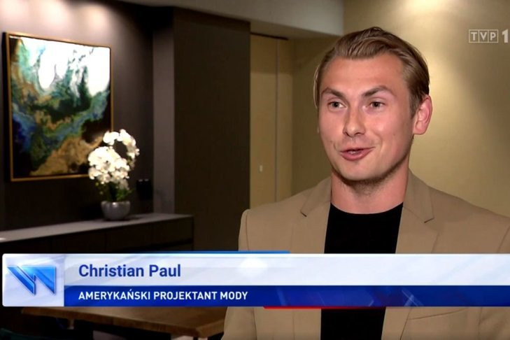 Christian Paul - kim jest projektant z "Wiadomości" i czy rzeczywiście należy do świata mody?