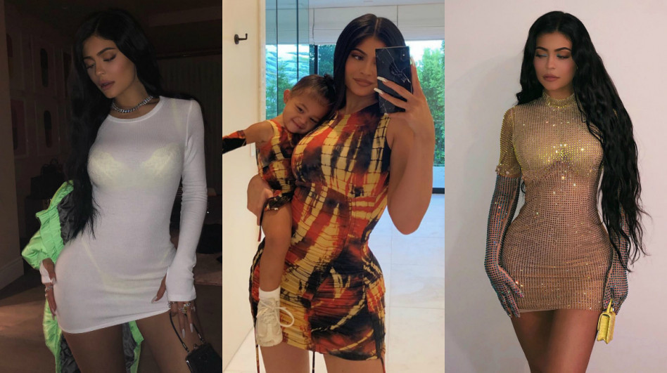 Dopasowane sukienki w stylu Kylie Jenner