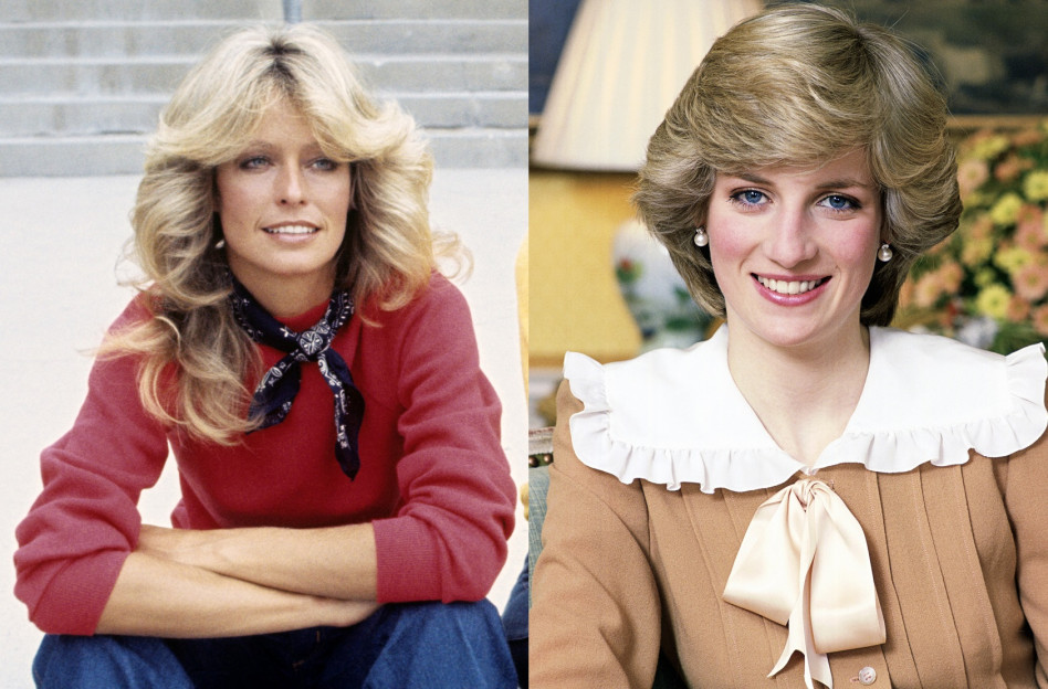 Tiktokerki odtwarzają fryzury z lat 70. i 80. – Farrah Fawcett i księżna Diana wciąż inspirują