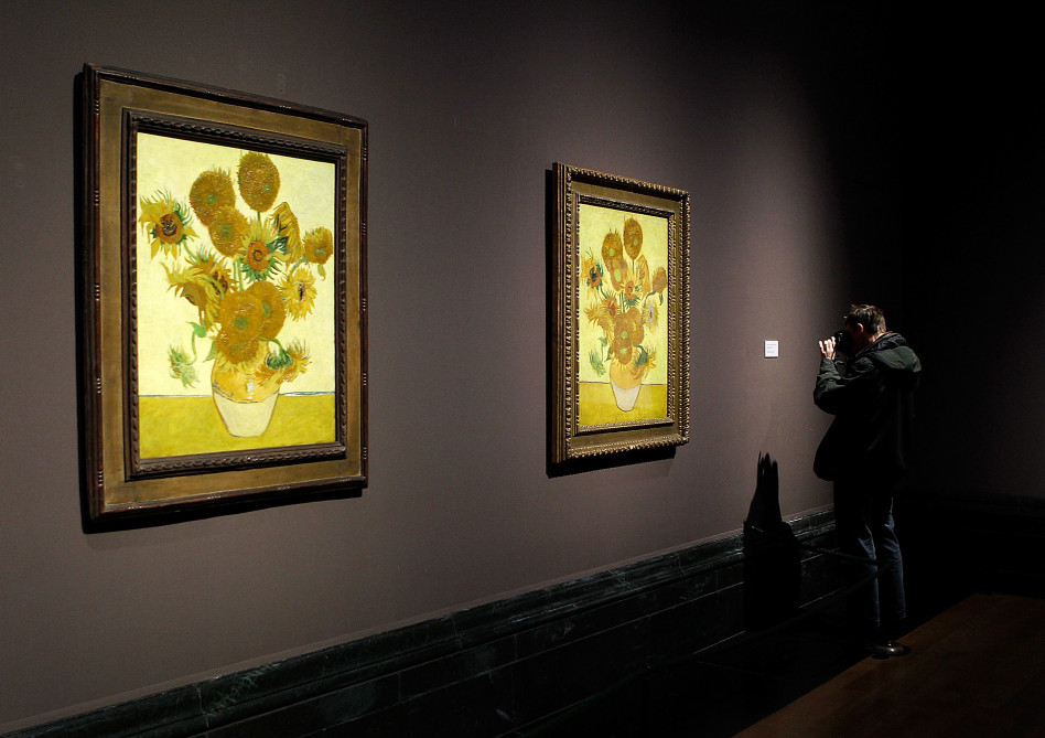 Aktywistki oblały zupą „Słoneczniki" van Gogha