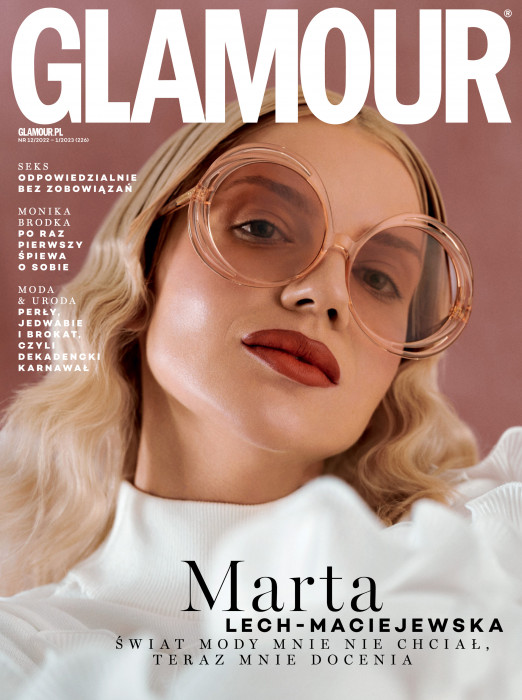 Marta Lech-Maciejewska na okładce nowego wydania Glamour