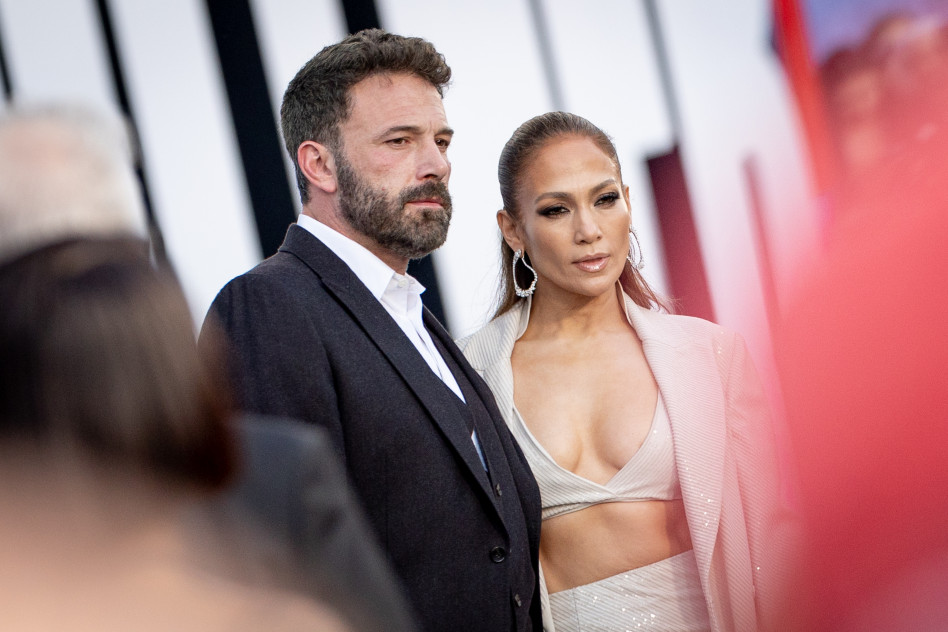 Ben Affleck i Jennifer Lopez na premierze dilmu "The Mother" w Los Angeles