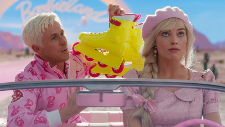 Kadr z filmu "Barbie"