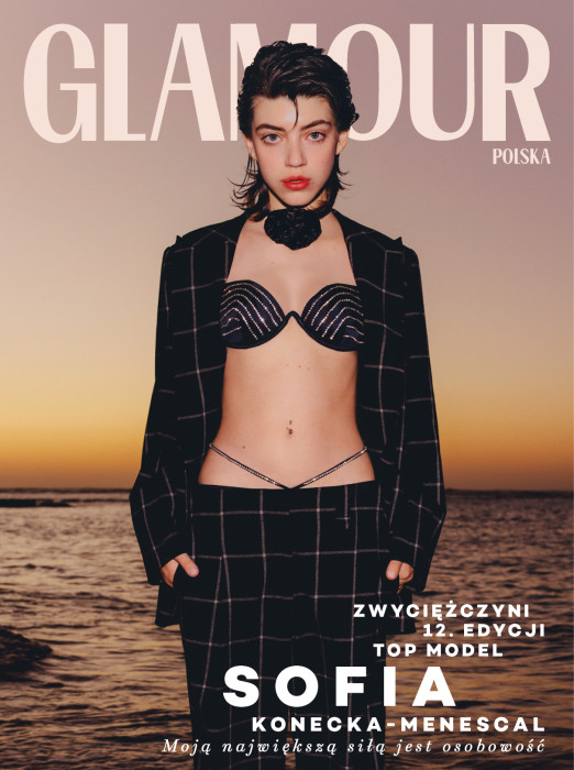 Sofia Konecka-Menescal na okładce magazynu GLAMOUR