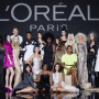 Globalne ambasadorki L’Oréal Paris biorące udział w pokazie Le Défilé