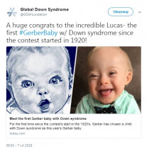 Post na Instagramie Gerbera z wizerunkiem Lucasa zebrał jak dotąd ponad 73,5 tysiąca lajków.