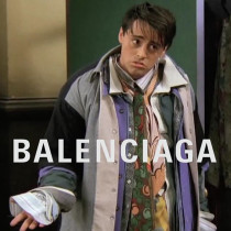 Joey w kampanii Balenciaga