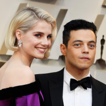 Oscary 2019: Rami Malek i Lucy Boynton poznali się na planie „Bohemian Rhapsody”.