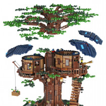 LEGO Ideas „Domek na drzewie” zawiera największą jak dotąd liczbę ekologicznych klocków.