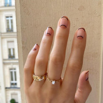Zaokrąglone paznokcie - najpiękniejsze inspiracje z Instagramu