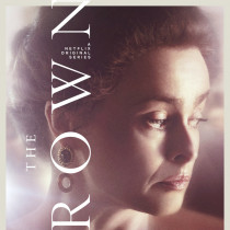 Plakaty promujące „The Crown 4”: Helena Bonham Carter  jako księżniczka Małgorzata.