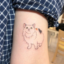 Tatuaż kotek - inspiracje