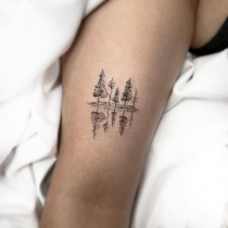 Tatuaże inspirowane lasem