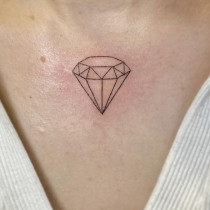 Tatuaż diament