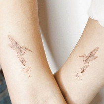 Tatuaż koliber