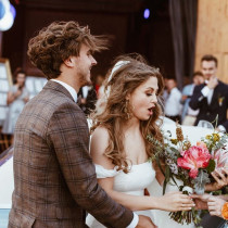 Anna Karczmarczyk i Pascal Litwin – pierwsze zdjęcie ślubne.