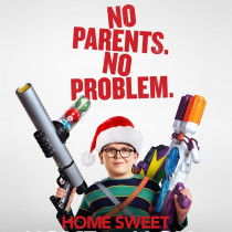 „Home Sweet Home Alone” – plakat reboota filmu „Kevin sam w domu”.