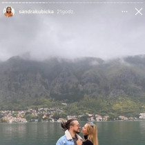 Sandra Kubicka i Baron na romantycznych wakacjach w Czarnogórze