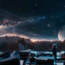 Kadr z serialu Night Sky