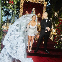 Kourtney Kardashian i Travis Barker wzięli ślub po raz trzeci