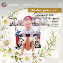 Magdalena Stępień ma prośbę do uczestników pogrzebu syna