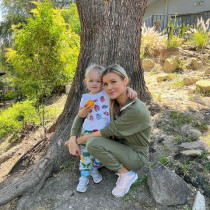 Joanna Krupa z córką