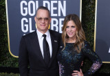 Gwiazdy Złote Globy 2018: Tom Hanks i Rita Wilson