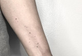 Tatuaże na rękę - gwiazdki