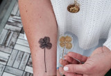Tatuaże na rękę - kwiat