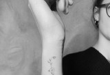 Tatuaże na rękę - kwiatek