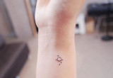Tatuaże na rękę - planeta