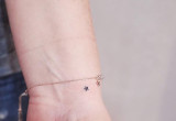 Tatuaże na rękę - gwiazdka
