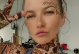 Anna Lewandowska cała w tatuażach