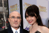 Lily Collins i Phil Collins