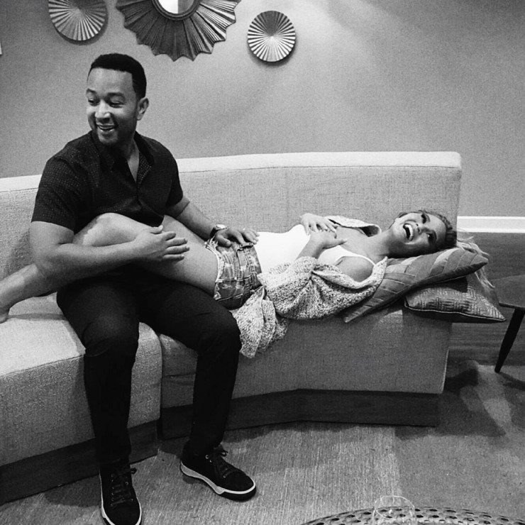 Chrissy Teigen John Legend dziecko ciąża