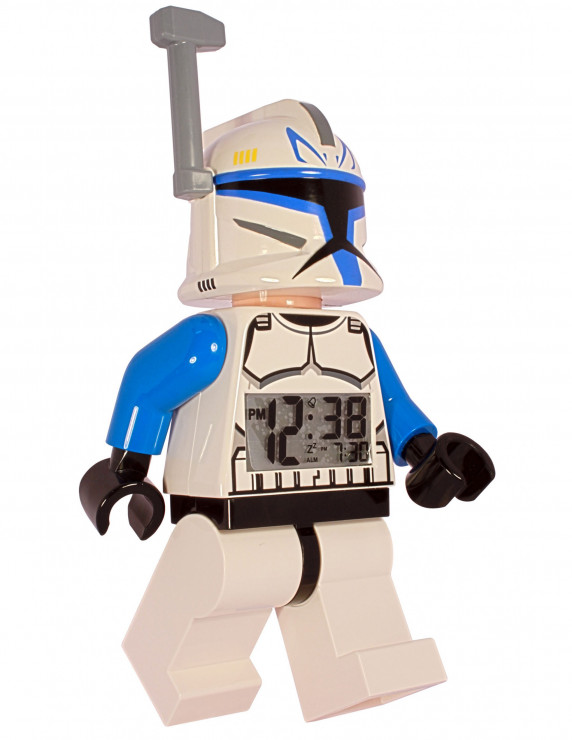 Budzik LEGO Star Wars, fot. materiały prasowe lego_star_wars_captain_rex_walking