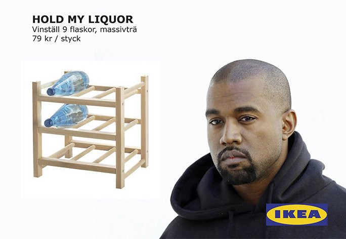 Kanye West IKEA