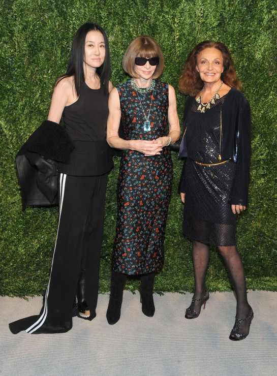 Vera Wang, Anna Wintour, Diane von Furstenberg na gali CFDA X Vogue 2016