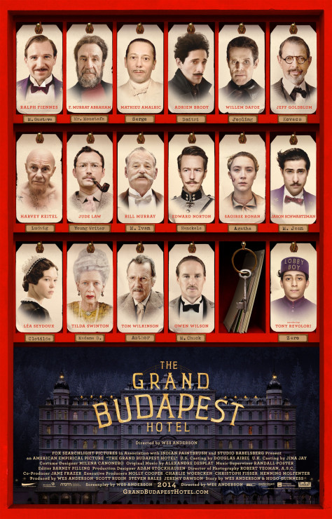 "Grand Budapest Hotel" (2014)