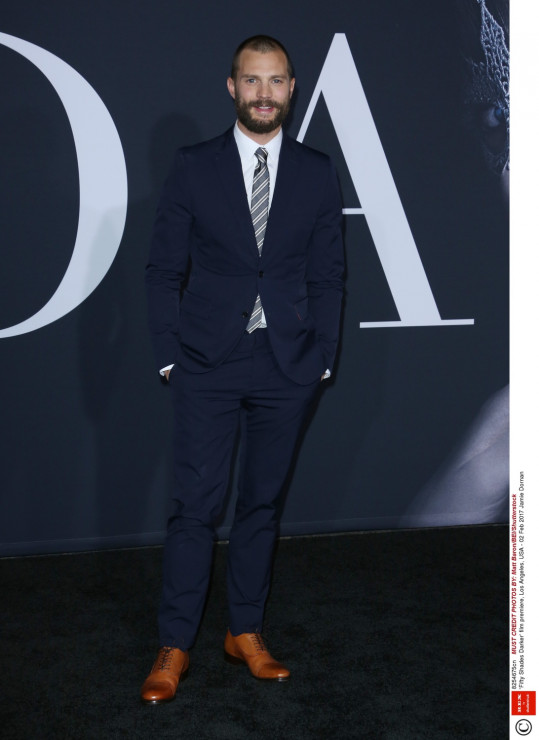 Jamie Dornan na premierze "Ciemniejszej strony Grey'a"