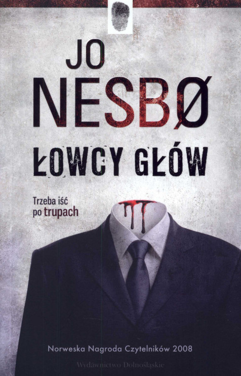 "Łowcy głów", Nesbo Jo., 50 najlepszych kryminałów (książki)