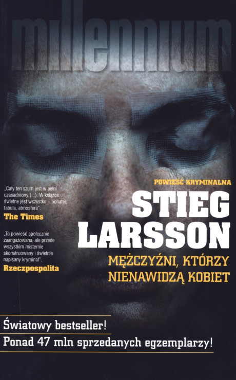 "Mężczyźni, którzy nienawidzą kobiet", Larsson Stieg, 50 najlepszych kryminałów (książki)
