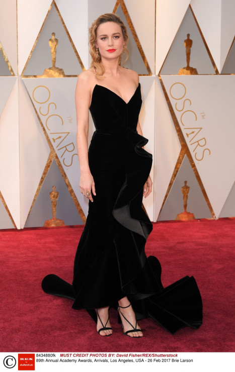Oscary 2016, stylizacje gwiazd: Brie Larson w sukni Oscar de la Renta