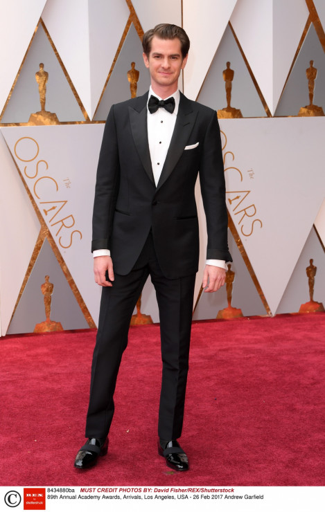 Oscary 2017, stylizacje gwiazd: Andrew Garfield