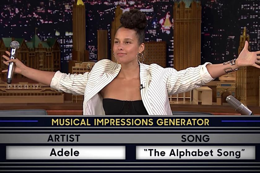 Alicia Keys śpiewa jak Adele, a Jimmy Fallon naśladuje Elvisa