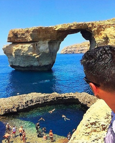 Azure Window, czyli Lazurowe Okno na Malcie