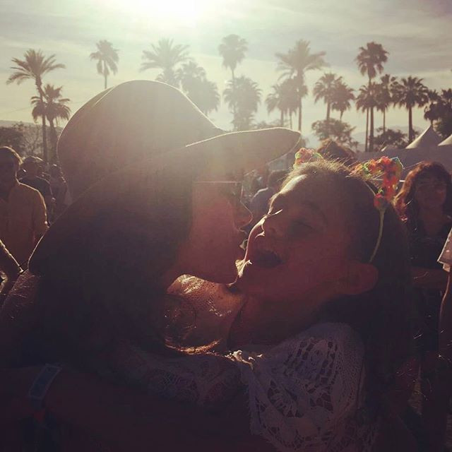 Alessandra Ambrosio na festiwalu Coachella 2017