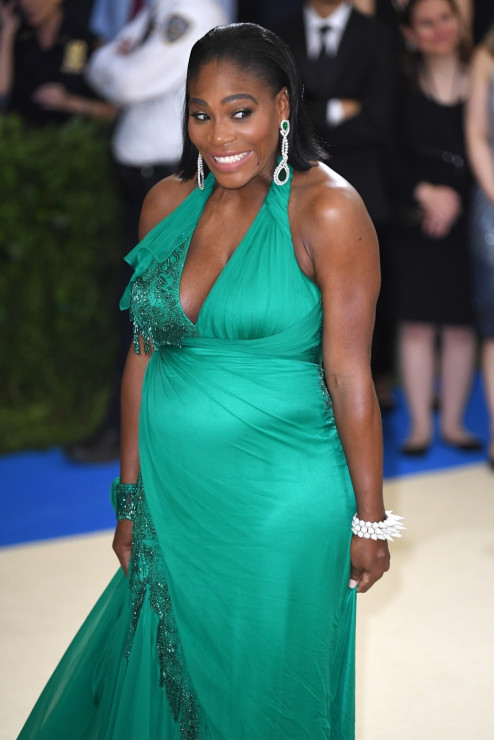 Serena Williams po raz pierwszy w ciąży na czerwonym dywanie
